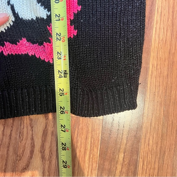 VINTAGE | Jaclyn Smith colorful floral embroidered oversize knit cardigan - Picture 8 of 11